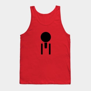 Three Lines And A Circle Tank Top